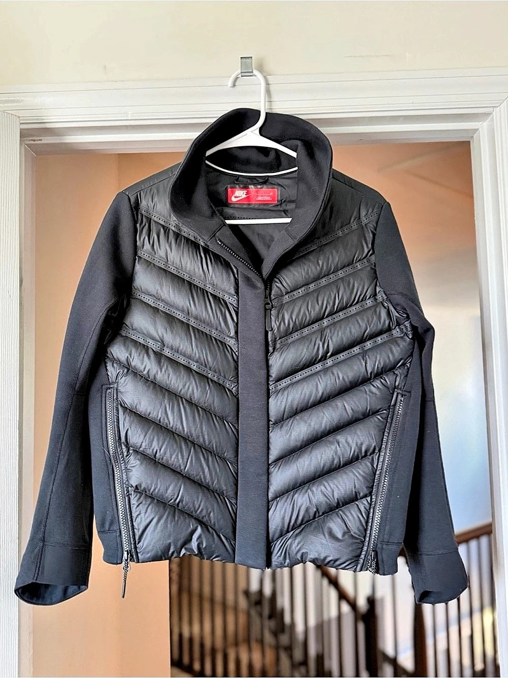 Nike Tech Fleece AeroLoft Down Bomber Jacket Black Women’s Small